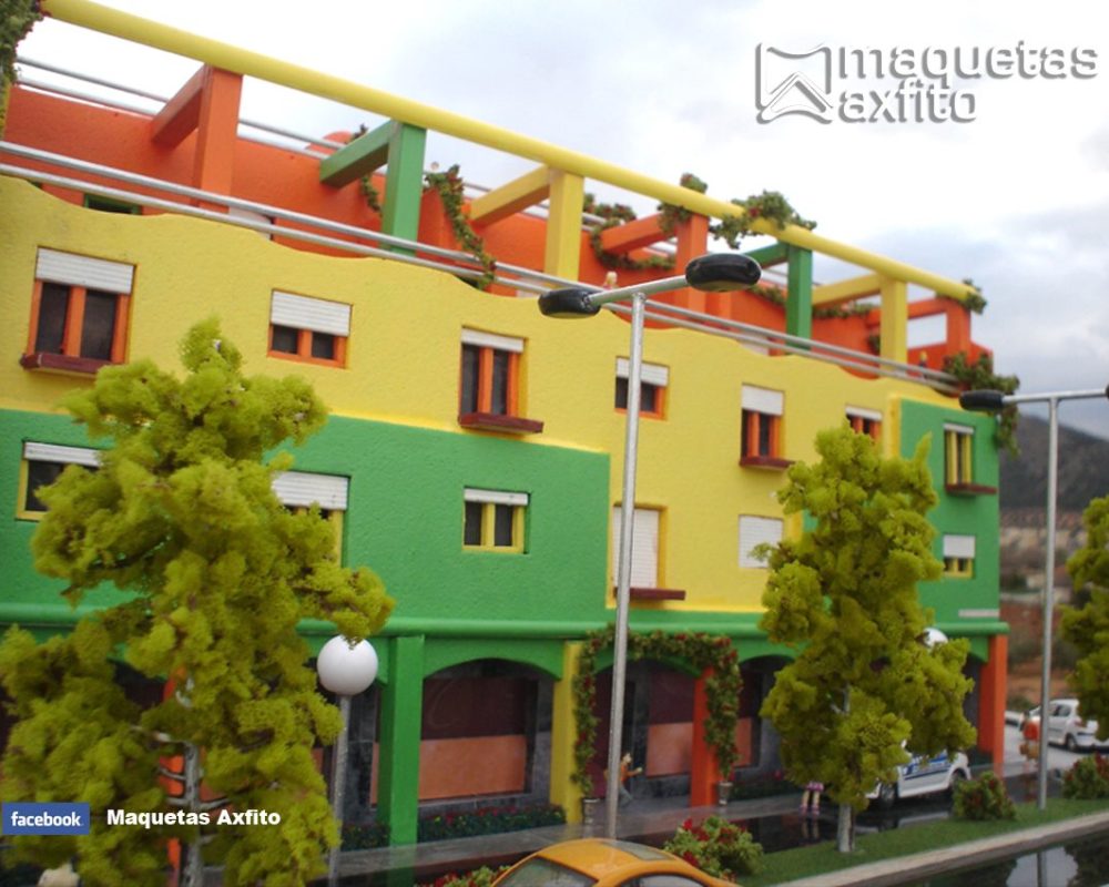 La maqueta del Edificio Maricarmen – Granada